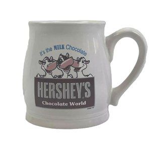Hershey’s Chocolate World Cow Coffee Tea Mug Cup Its The Milk Chocolate 2006